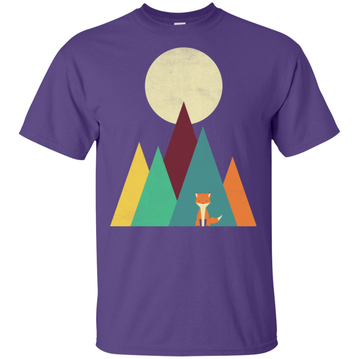 T-Shirts Purple / S Red Fox T-Shirt