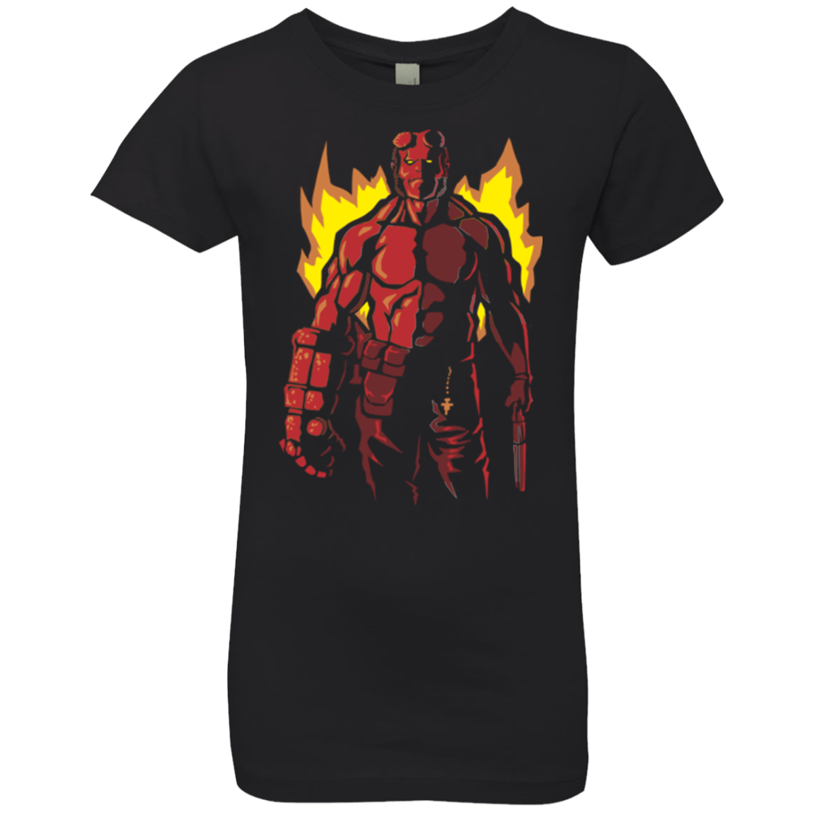 T-Shirts Black / YXS Red Hero Girls Premium T-Shirt