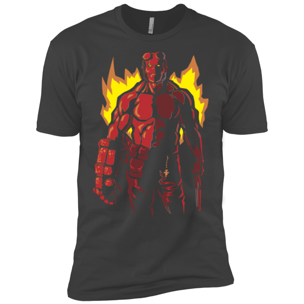 T-Shirts Heavy Metal / X-Small Red Hero Men's Premium T-Shirt