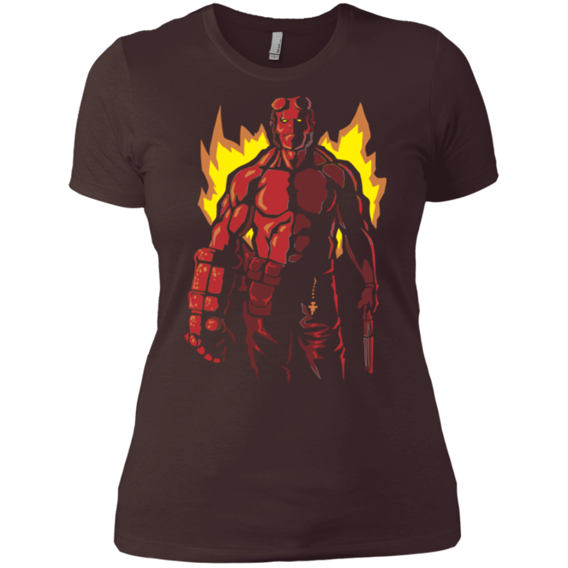 T-Shirts Dark Chocolate / X-Small Red Hero Women's Premium T-Shirt