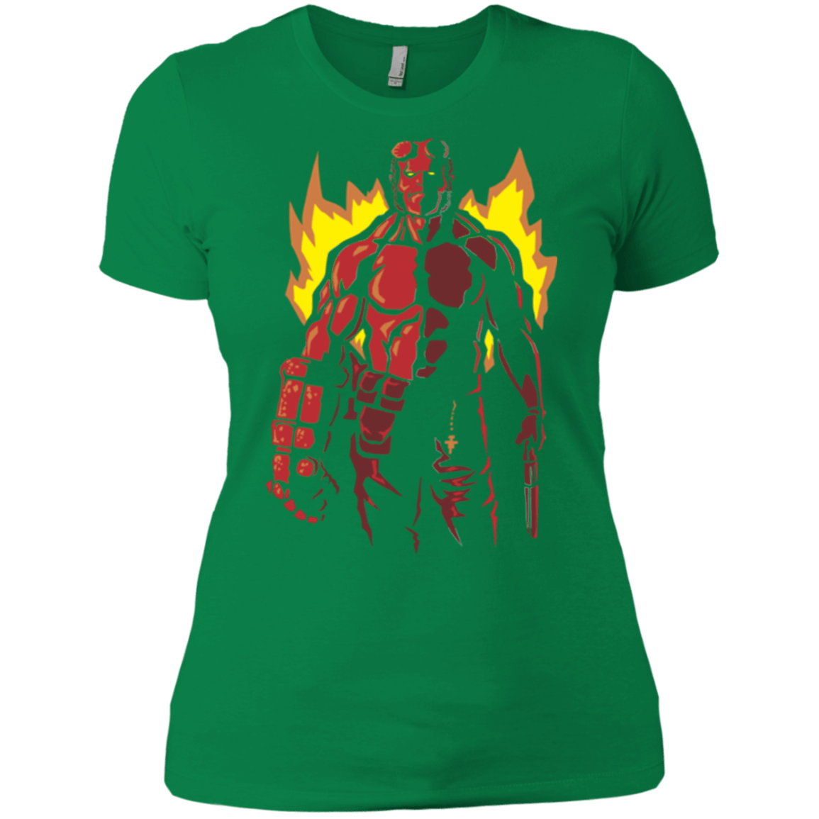 T-Shirts Kelly Green / X-Small Red Hero Women's Premium T-Shirt