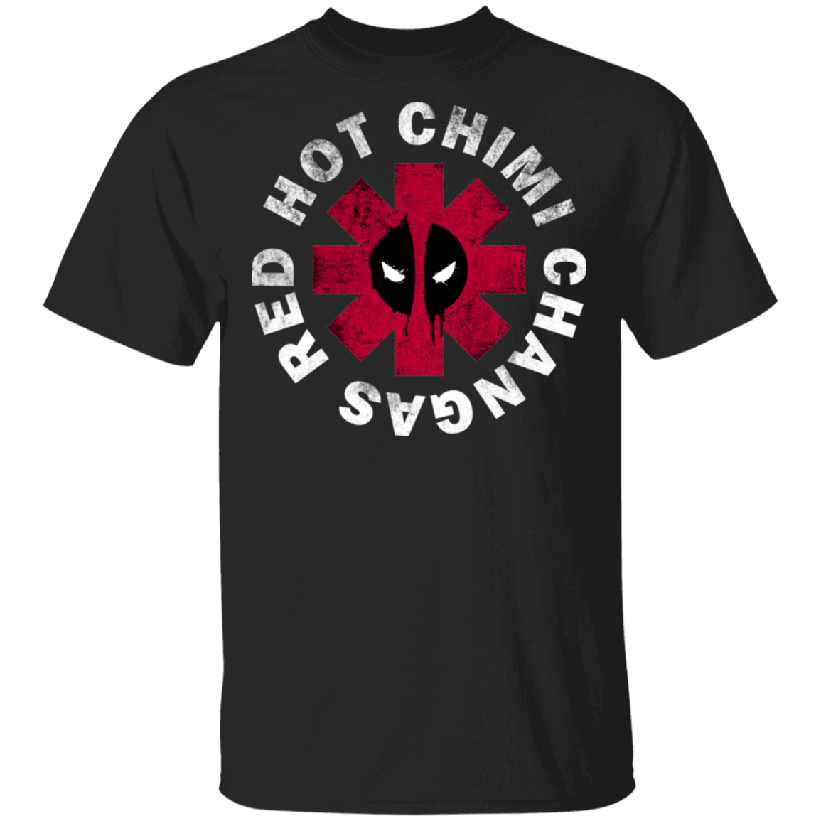 T-Shirts Black / S Red Hot Chimi Changas T-Shirt