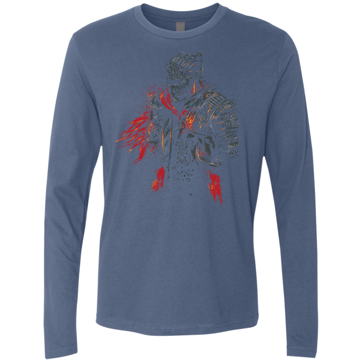 T-Shirts Indigo / Small Red knight Men's Premium Long Sleeve
