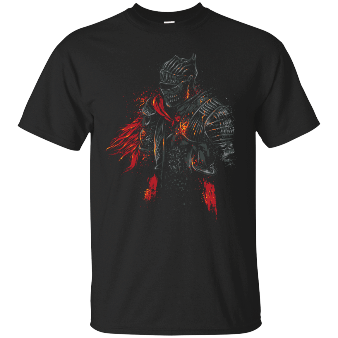 T-Shirts Black / Small Red knight T-Shirt