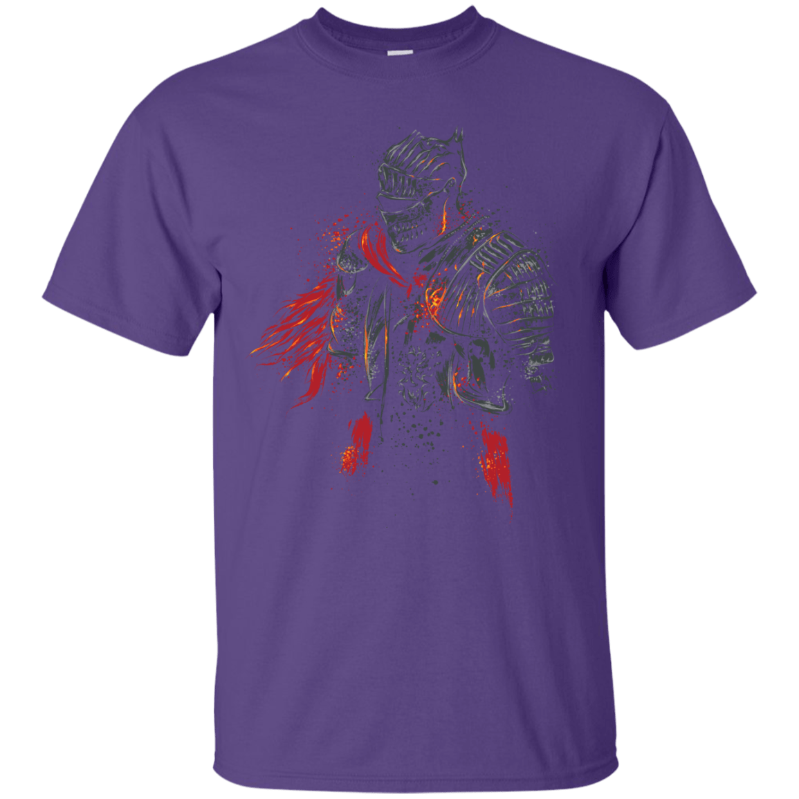 T-Shirts Purple / Small Red knight T-Shirt