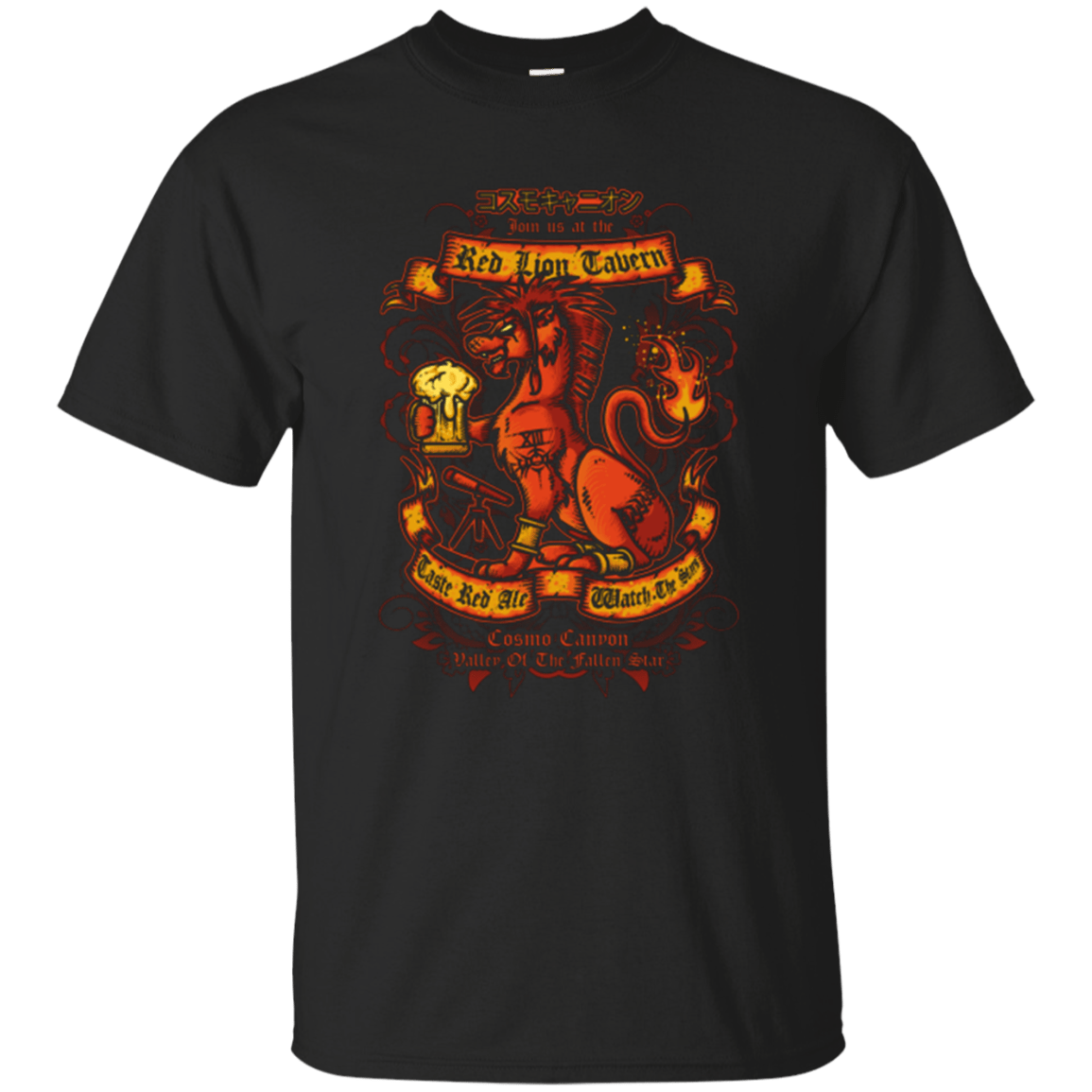 T-Shirts Black / Small RED LION TAVERN T-Shirt