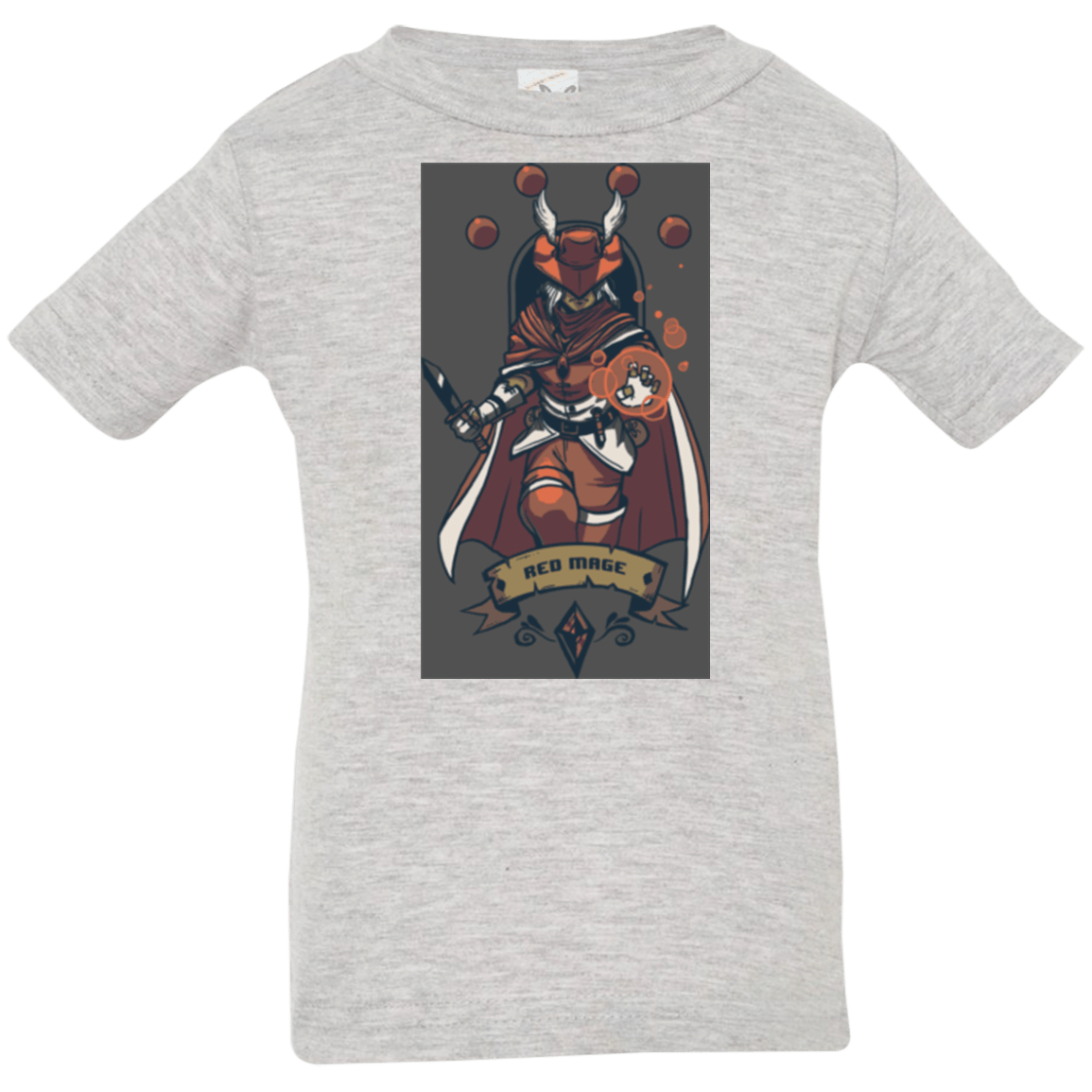 T-Shirts Heather / 6 Months Red Mage Infant Premium T-Shirt