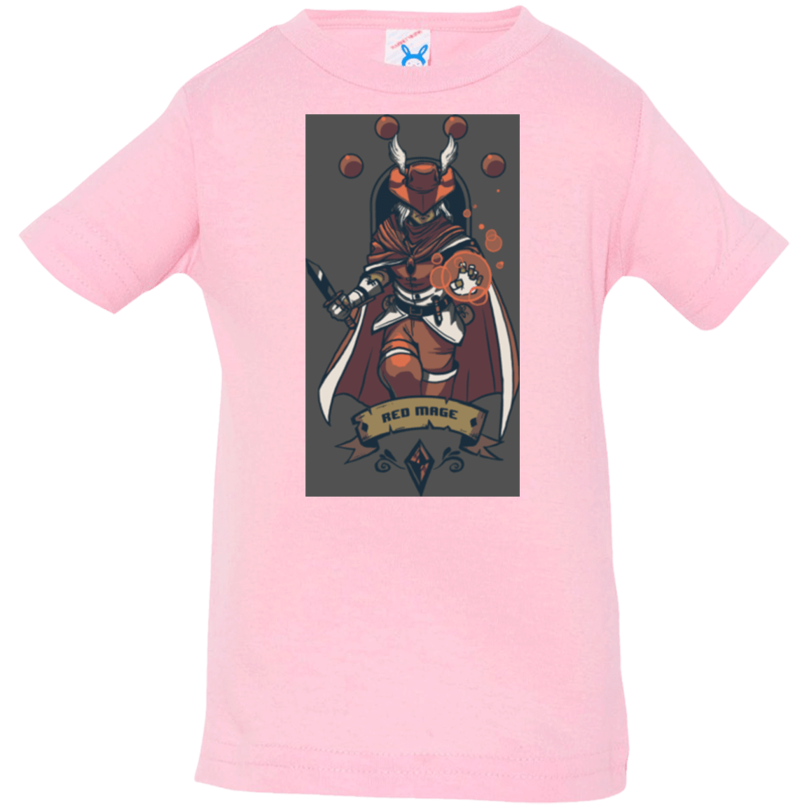 T-Shirts Pink / 6 Months Red Mage Infant Premium T-Shirt