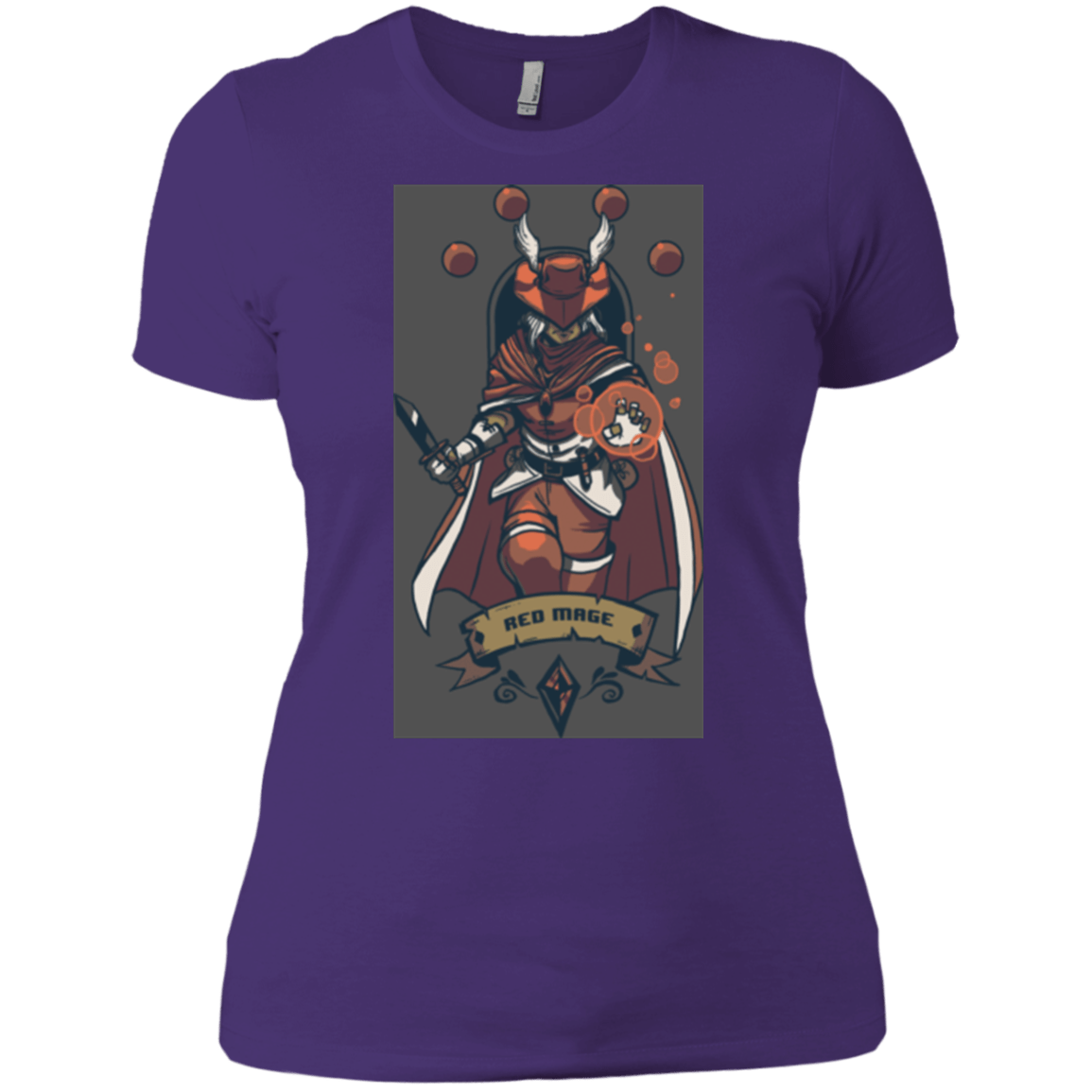 T-Shirts Purple / X-Small Red Mage Women's Premium T-Shirt