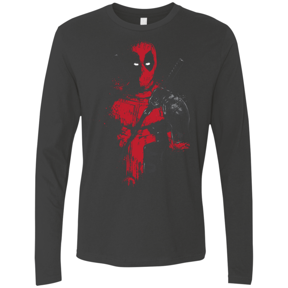 Red Mercenary Men's Premium Long Sleeve