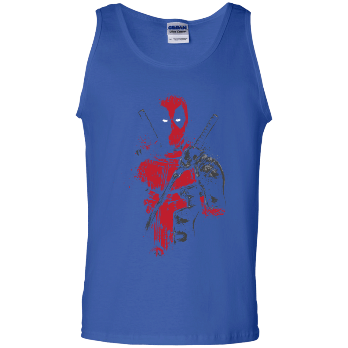Red Mercenary Men's Tank Top