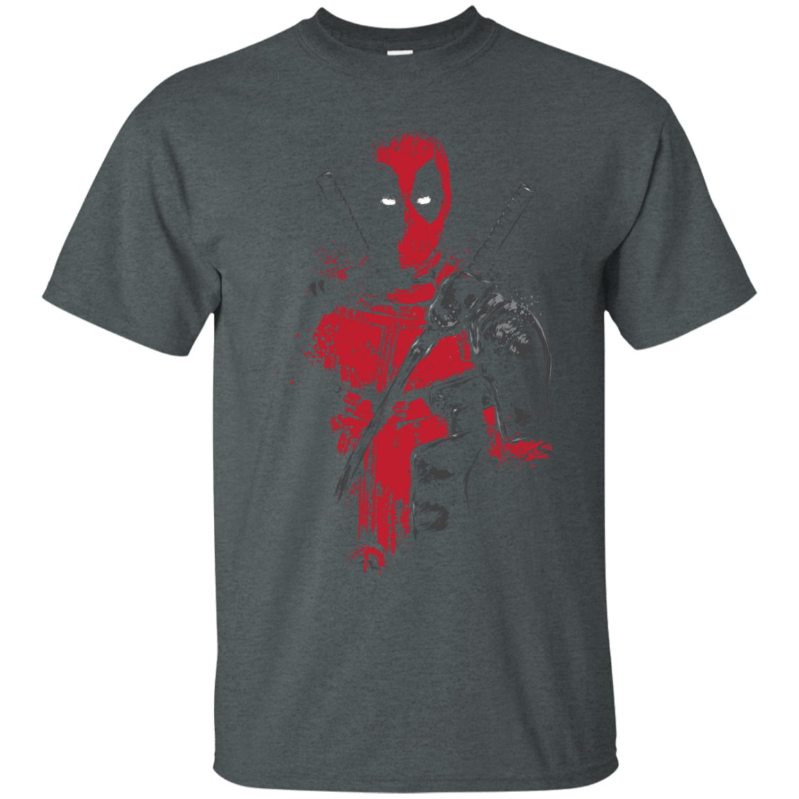 T-Shirts Dark Heather / S Red Mercenary T-Shirt