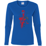 Red Mercenary Women's Long Sleeve T-Shirt
