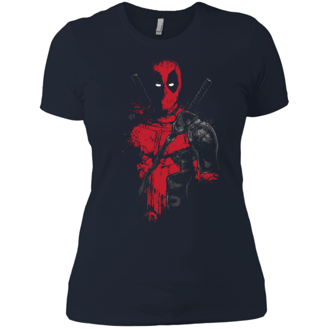 T-Shirts Midnight Navy / X-Small Red Mercenary Women's Premium T-Shirt