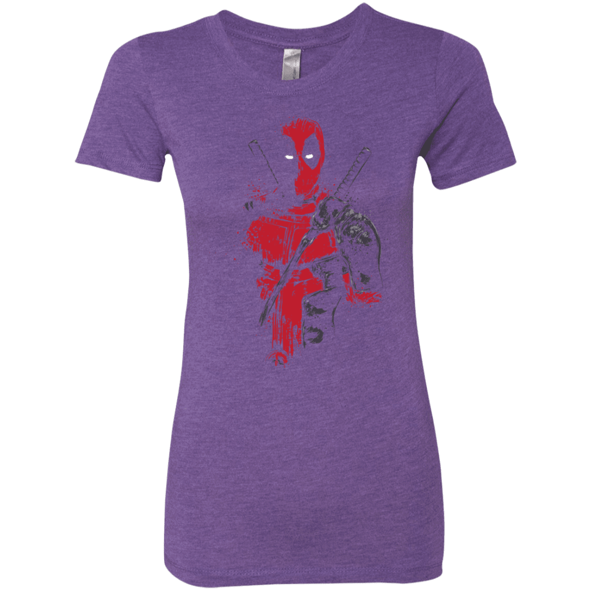 T-Shirts Purple Rush / S Red Mercenary Women's Triblend T-Shirt