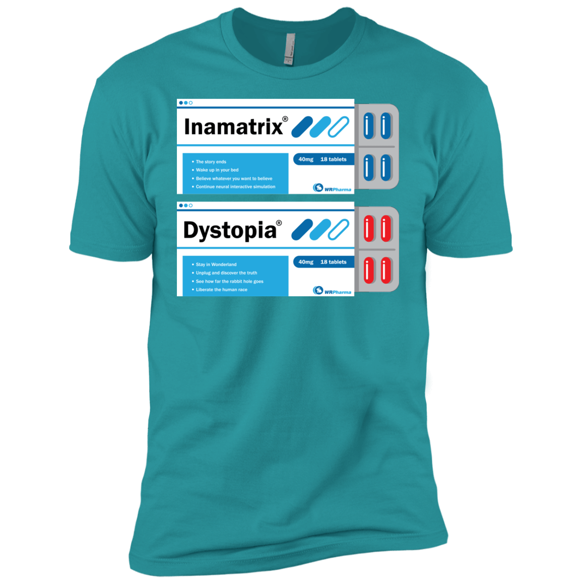 T-Shirts Tahiti Blue / X-Small Red or Blue Men's Premium T-Shirt