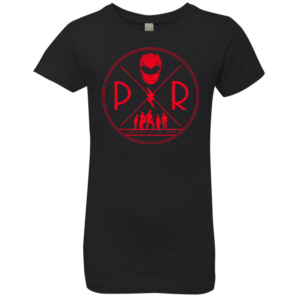 T-Shirts Black / YXS Red Power Girls Premium T-Shirt