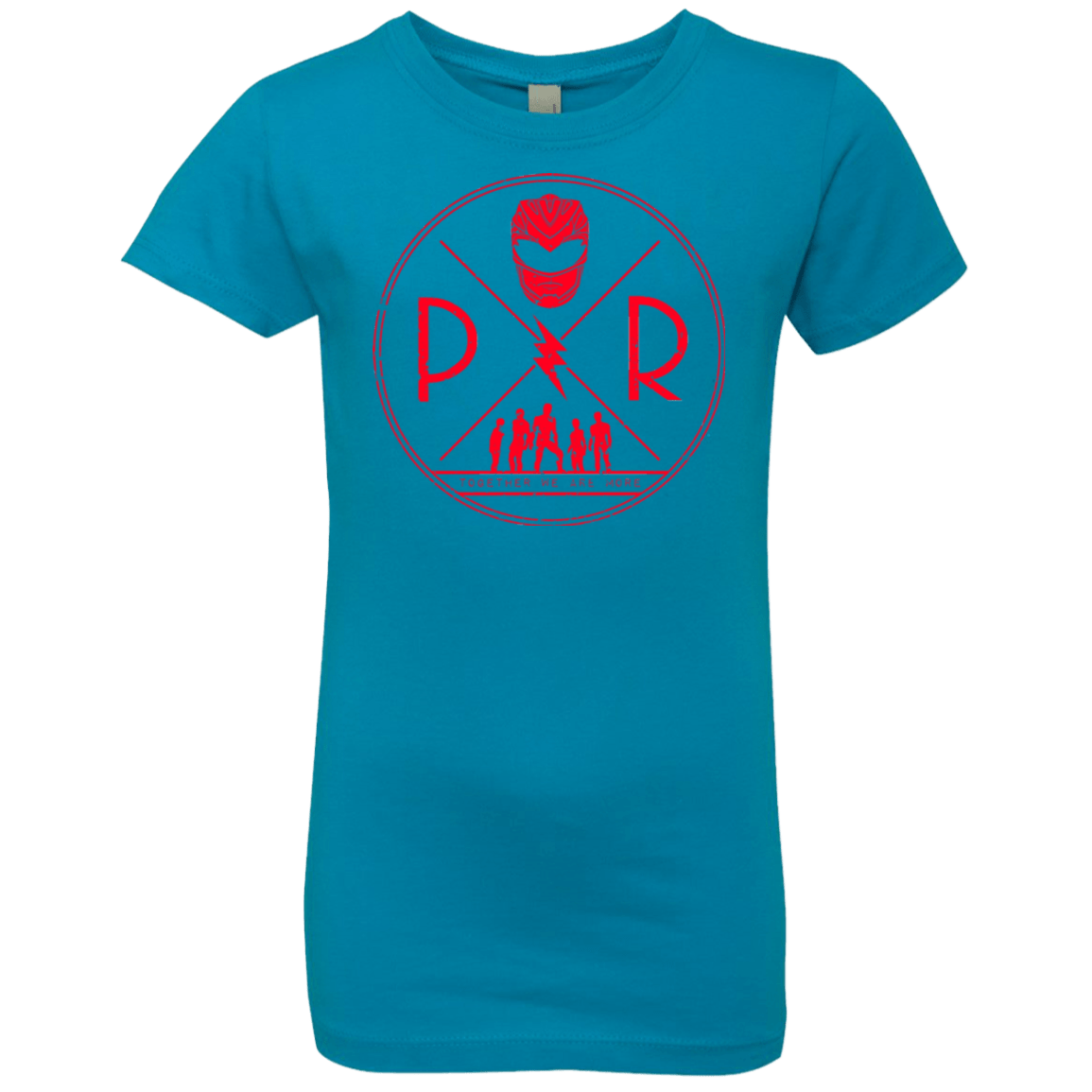 T-Shirts Turquoise / YXS Red Power Girls Premium T-Shirt