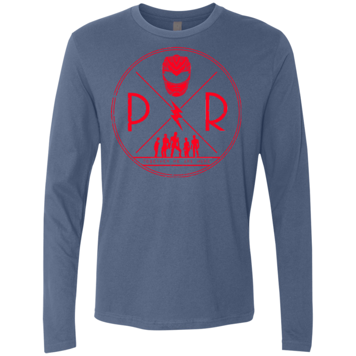 T-Shirts Indigo / Small Red Power Men's Premium Long Sleeve