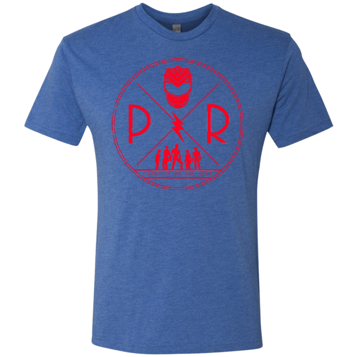 T-Shirts Vintage Royal / Small Red Power Men's Triblend T-Shirt