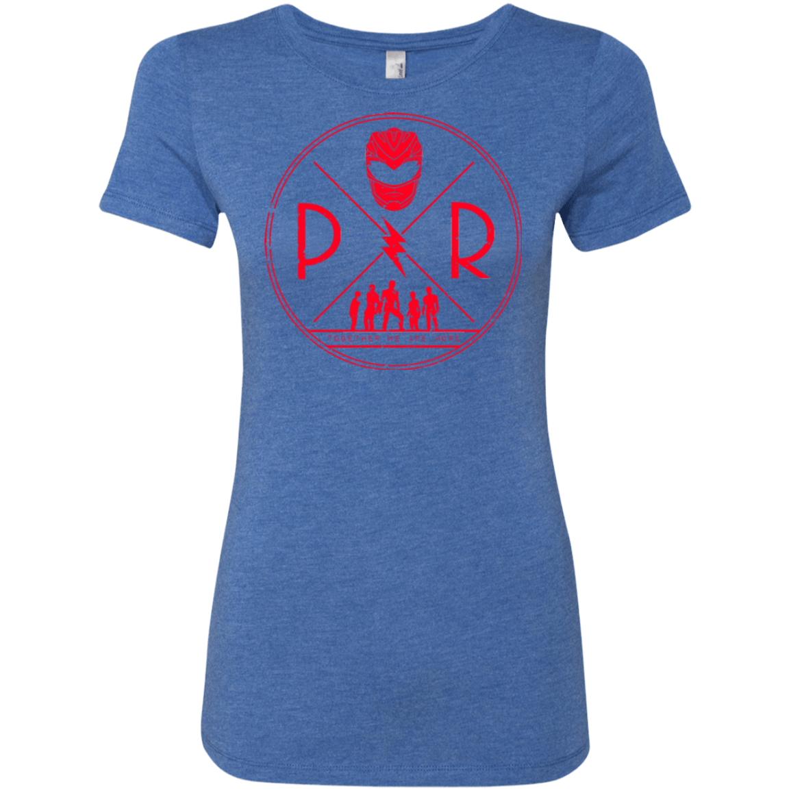 T-Shirts Vintage Royal / Small Red Power Women's Triblend T-Shirt
