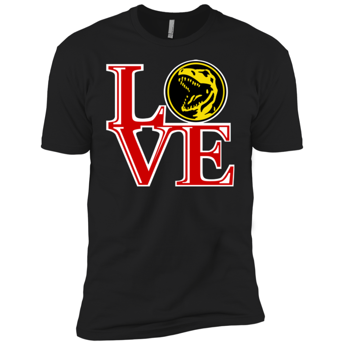 T-Shirts Black / YXS Red Ranger LOVE Boys Premium T-Shirt