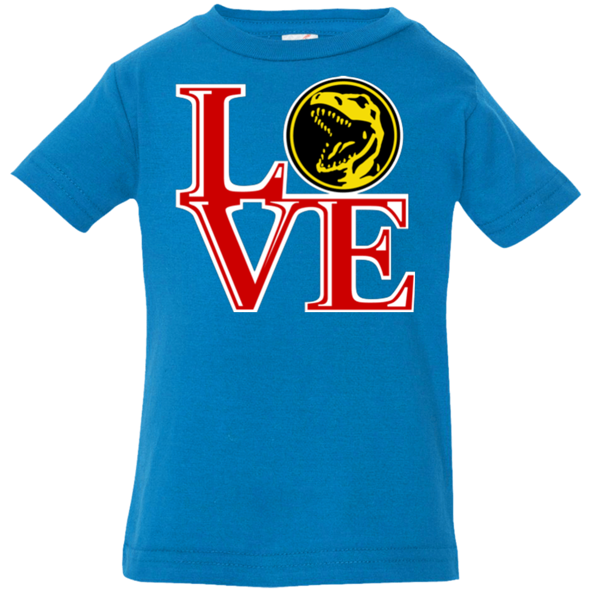 T-Shirts Cobalt / 6 Months Red Ranger LOVE Infant Premium T-Shirt