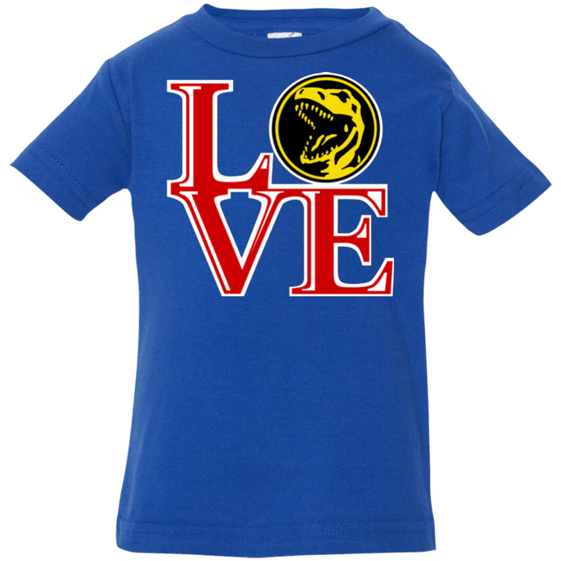 T-Shirts Royal / 6 Months Red Ranger LOVE Infant Premium T-Shirt
