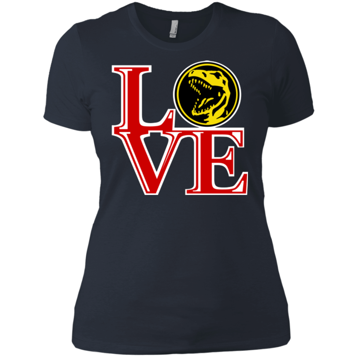 T-Shirts Indigo / X-Small Red Ranger LOVE Women's Premium T-Shirt