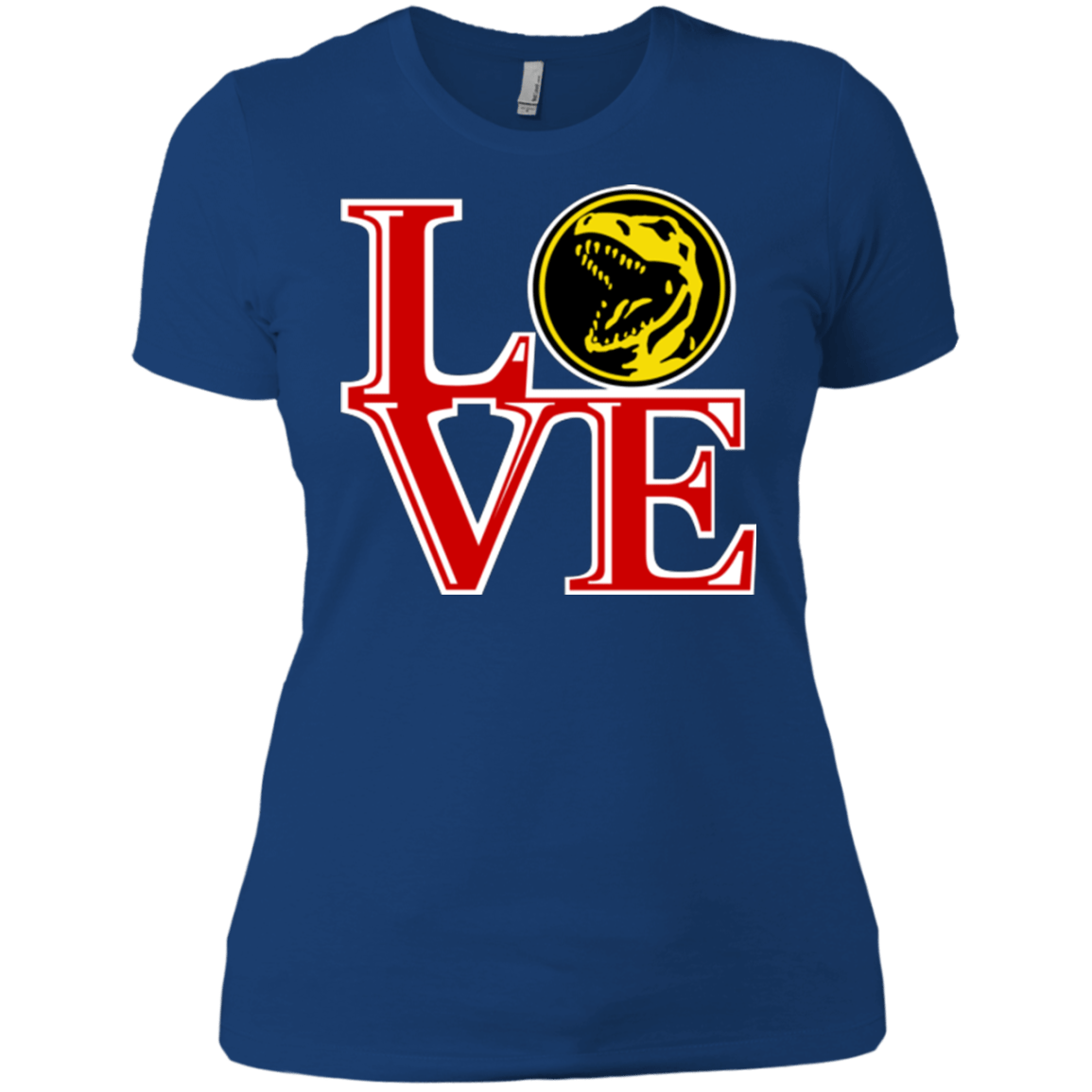 T-Shirts Royal / X-Small Red Ranger LOVE Women's Premium T-Shirt