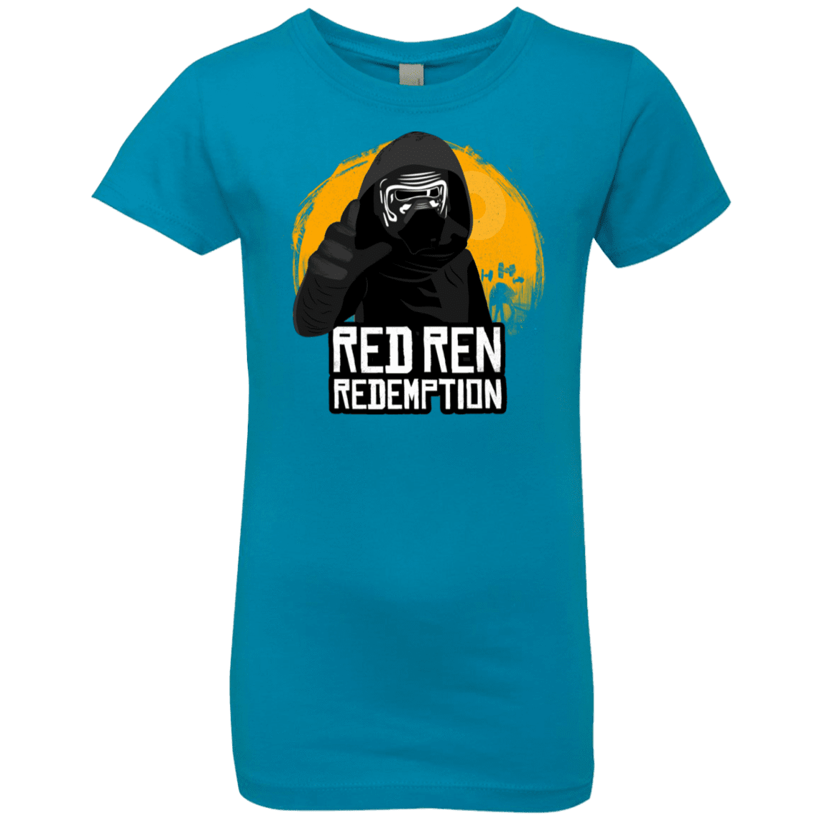 T-Shirts Turquoise / YXS Red Ren Girls Premium T-Shirt