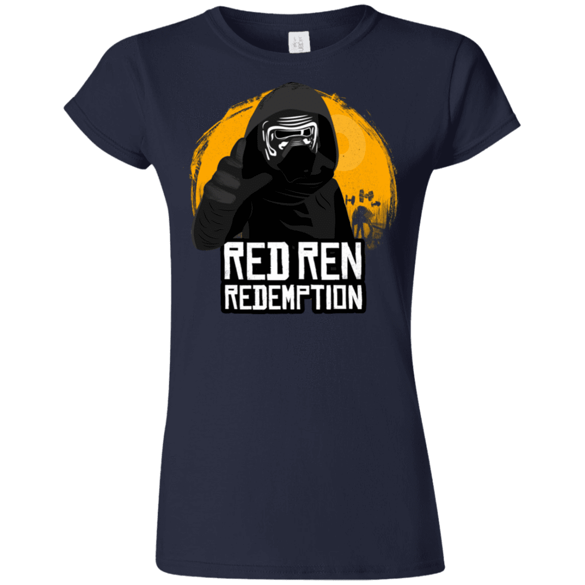 T-Shirts Navy / S Red Ren Junior Slimmer-Fit T-Shirt