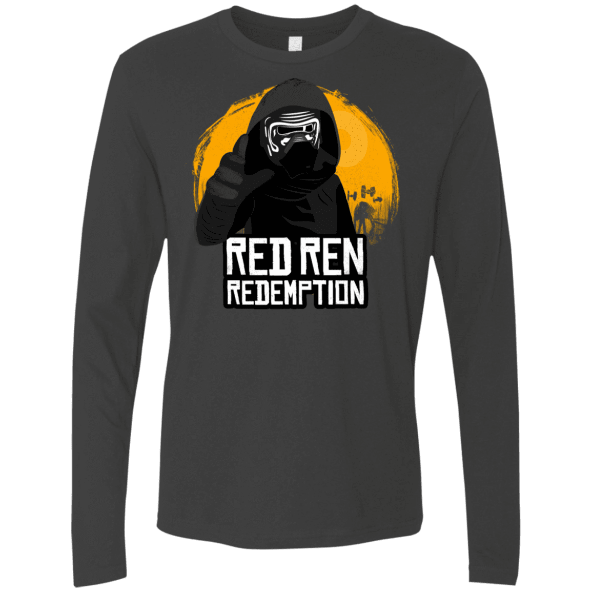 T-Shirts Heavy Metal / S Red Ren Men's Premium Long Sleeve