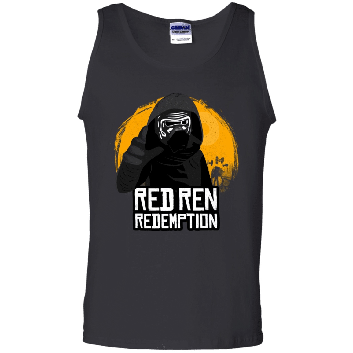 T-Shirts Black / S Red Ren Men's Tank Top