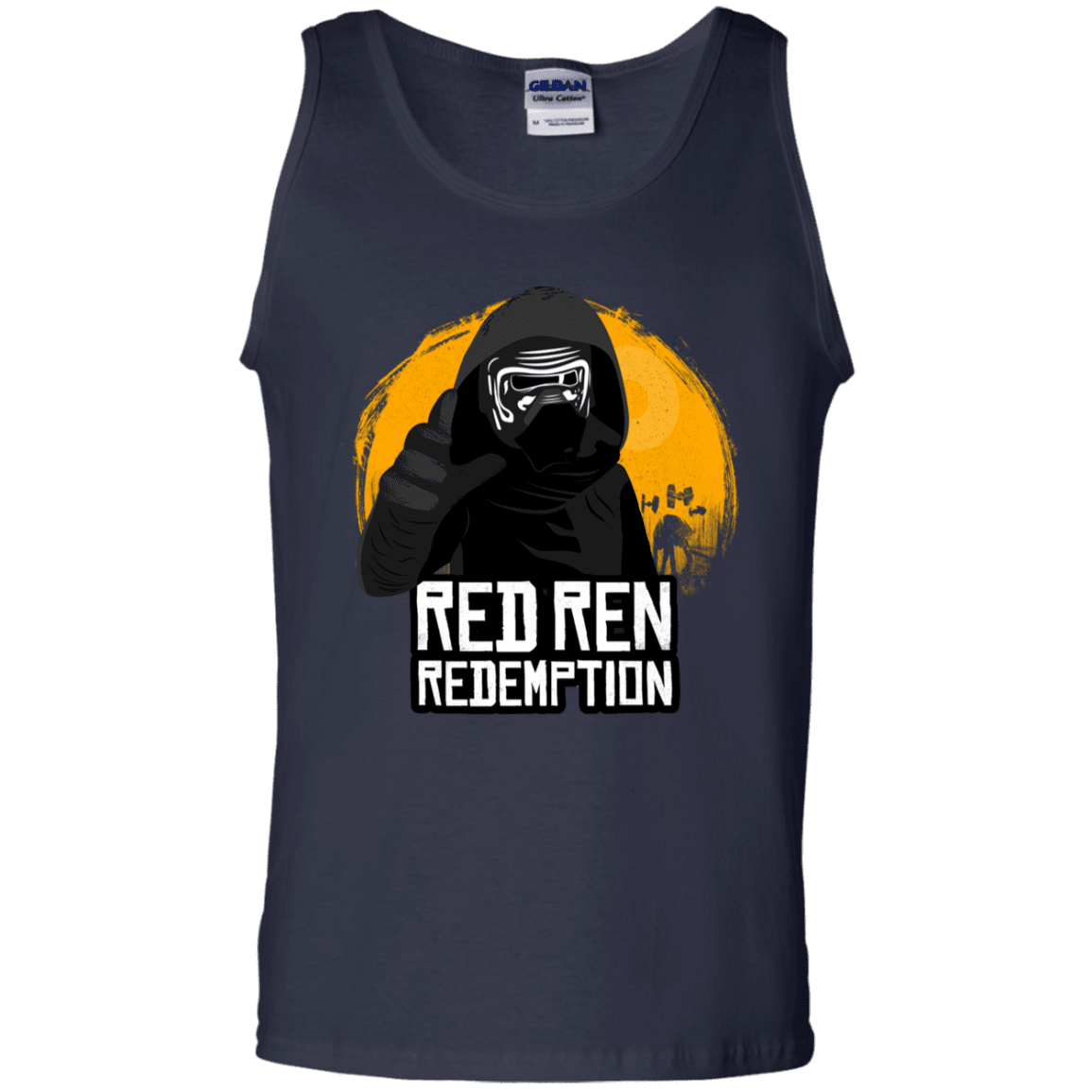 T-Shirts Navy / S Red Ren Men's Tank Top