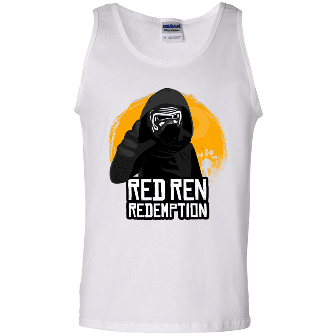 T-Shirts White / S Red Ren Men's Tank Top