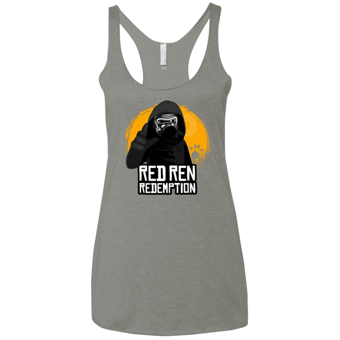 T-Shirts Venetian Grey / X-Small Red Ren Women's Triblend Racerback Tank