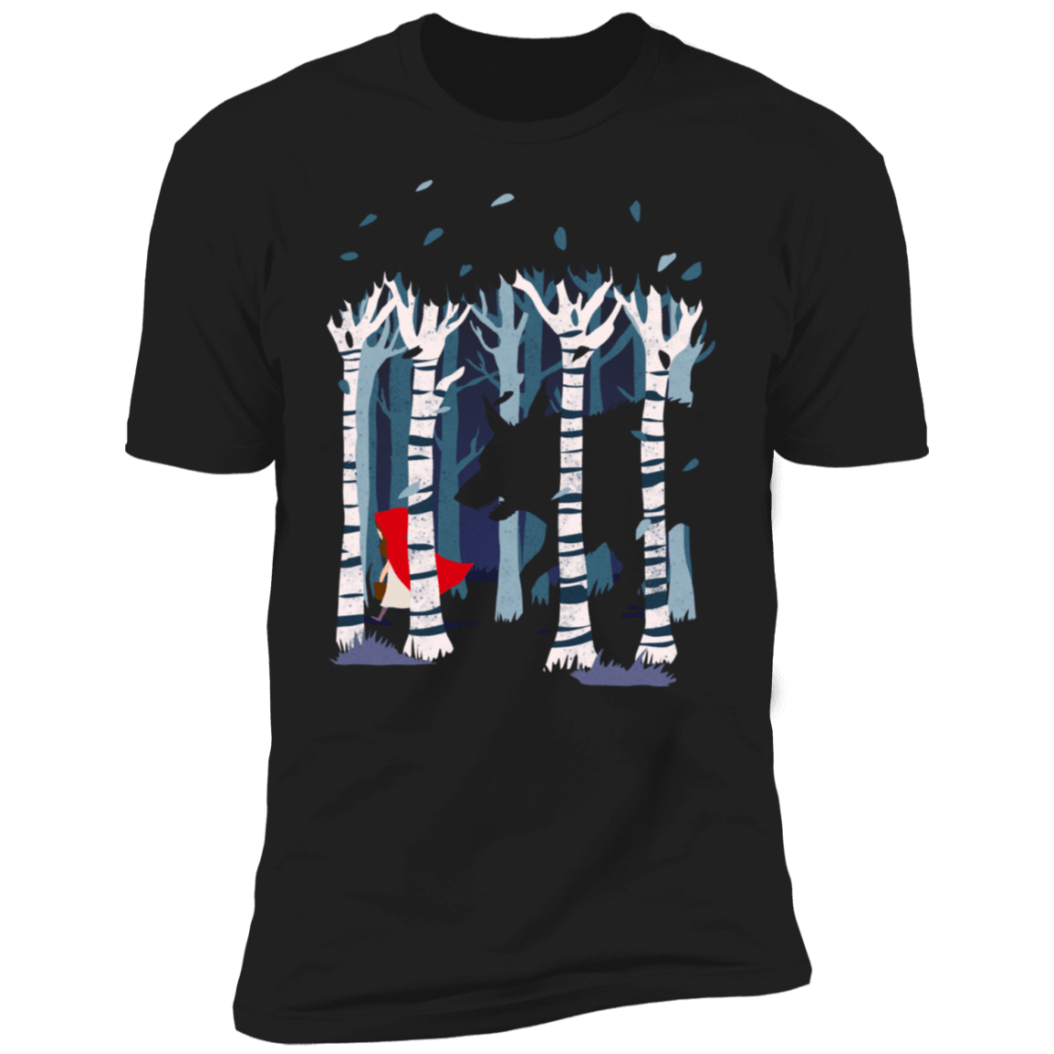 T-Shirts Black / X-Small Red Riding Hood Men's Premium T-Shirt