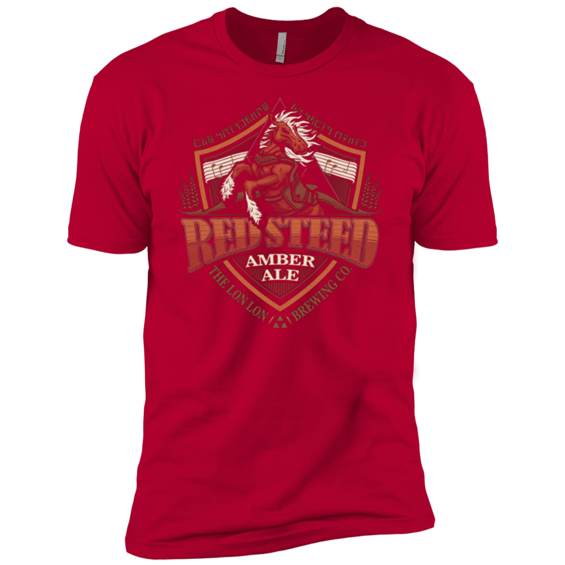 T-Shirts Red / YXS Red Steed Amber Ale Boys Premium T-Shirt