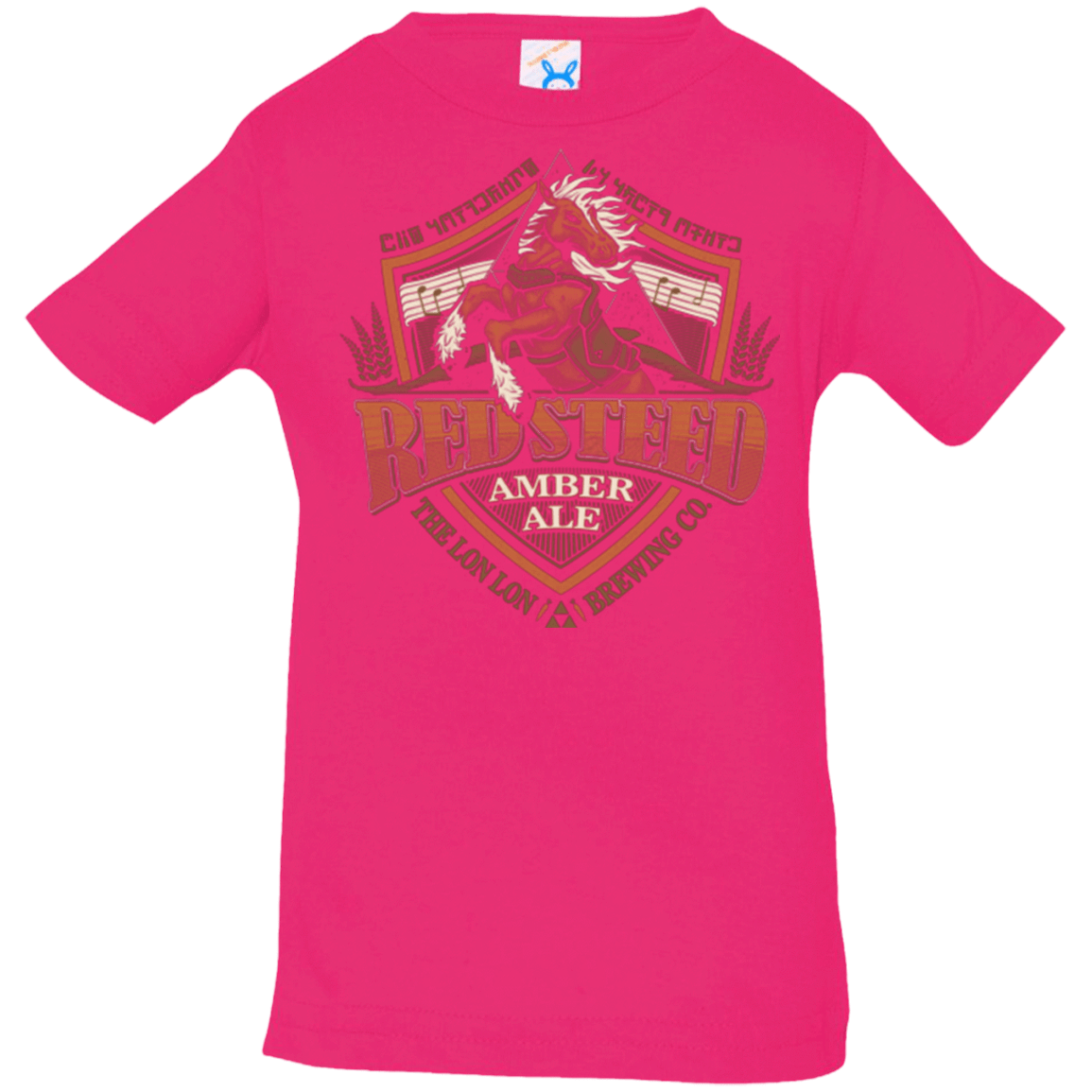 T-Shirts Hot Pink / 6 Months Red Steed Amber Ale Infant Premium T-Shirt