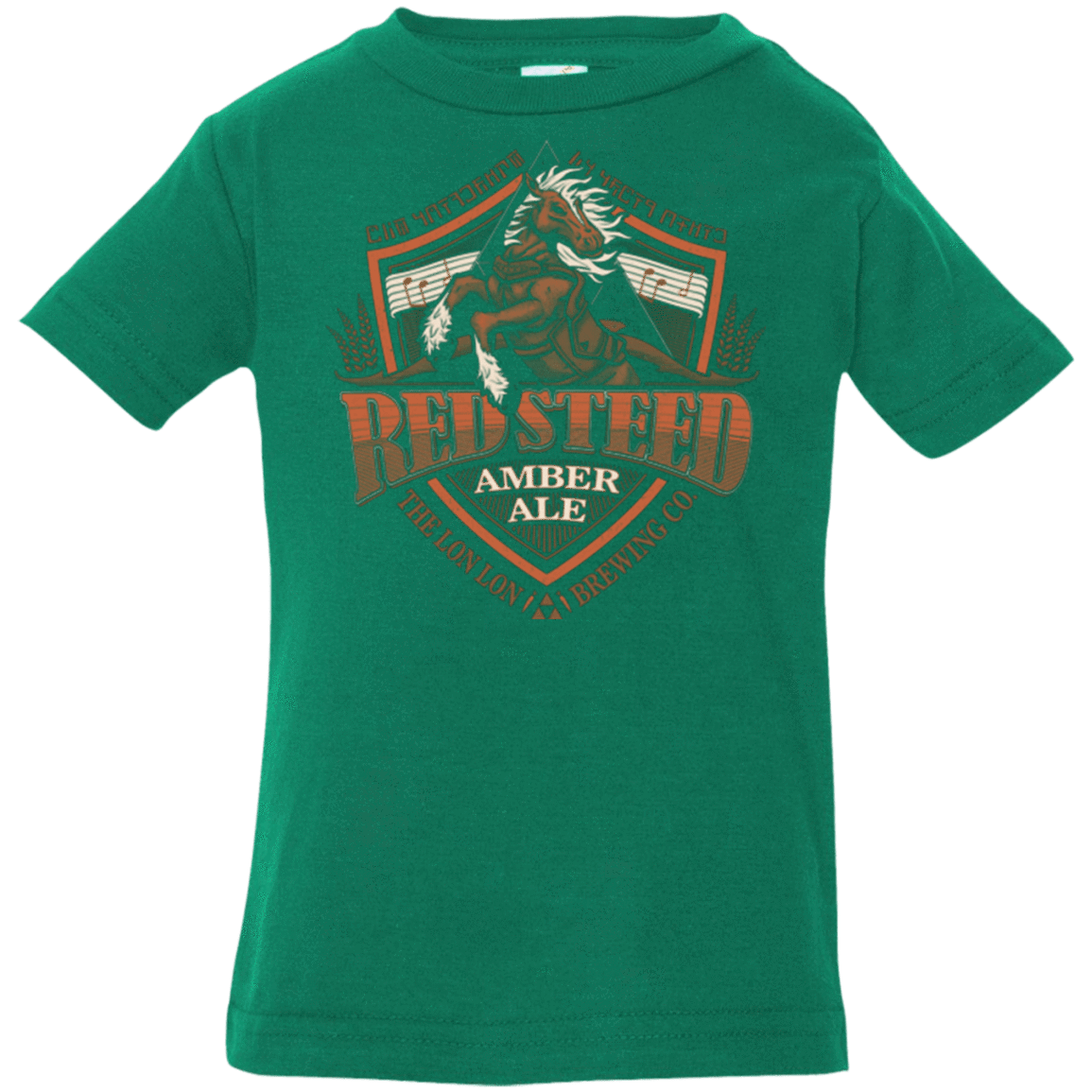 T-Shirts Kelly / 6 Months Red Steed Amber Ale Infant Premium T-Shirt