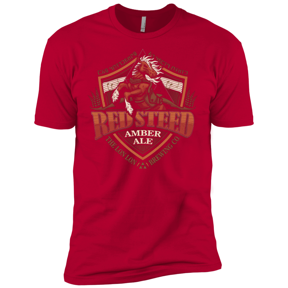 T-Shirts Red / X-Small Red Steed Amber Ale Men's Premium T-Shirt