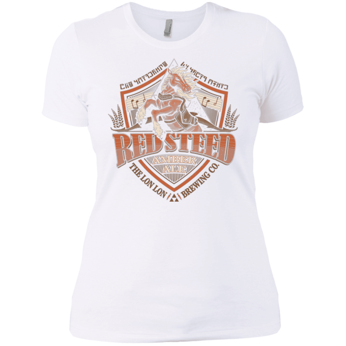 T-Shirts White / X-Small Red Steed Amber Ale Women's Premium T-Shirt