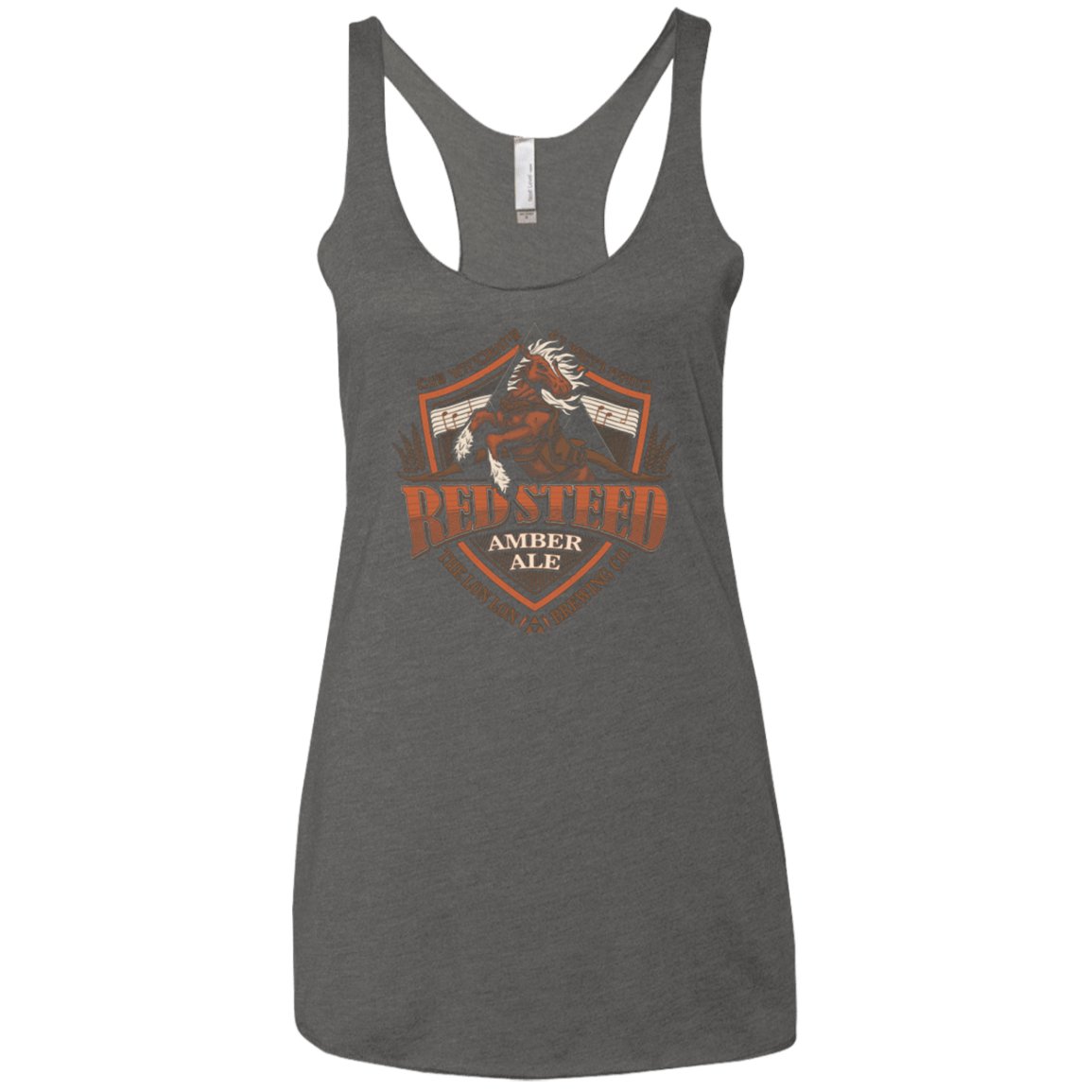 T-Shirts Premium Heather / X-Small Red Steed Amber Ale Women's Triblend Racerback Tank