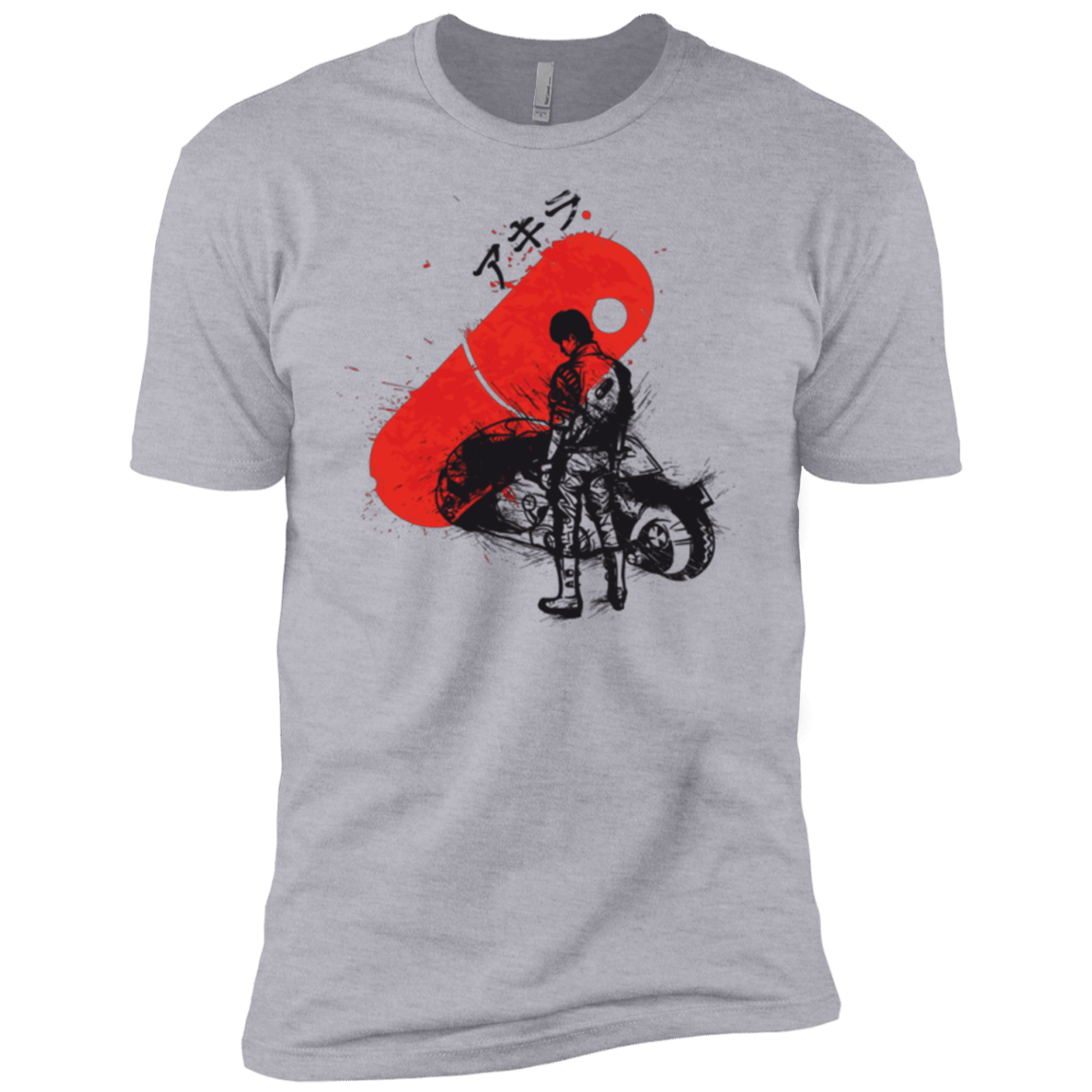 T-Shirts Heather Grey / YXS RED SUN AKIRA Boys Premium T-Shirt