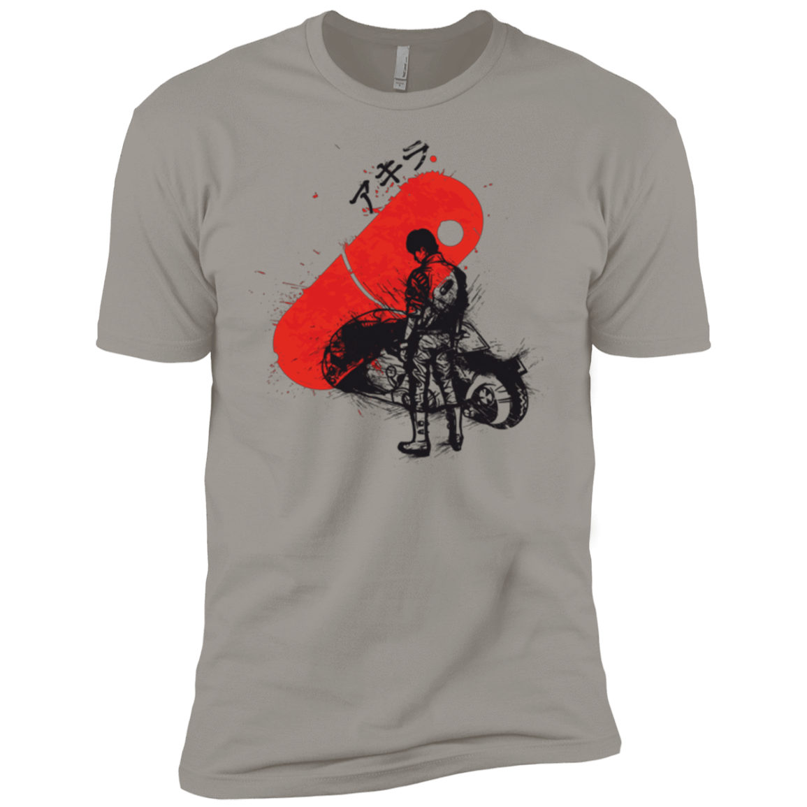 T-Shirts Light Grey / YXS RED SUN AKIRA Boys Premium T-Shirt