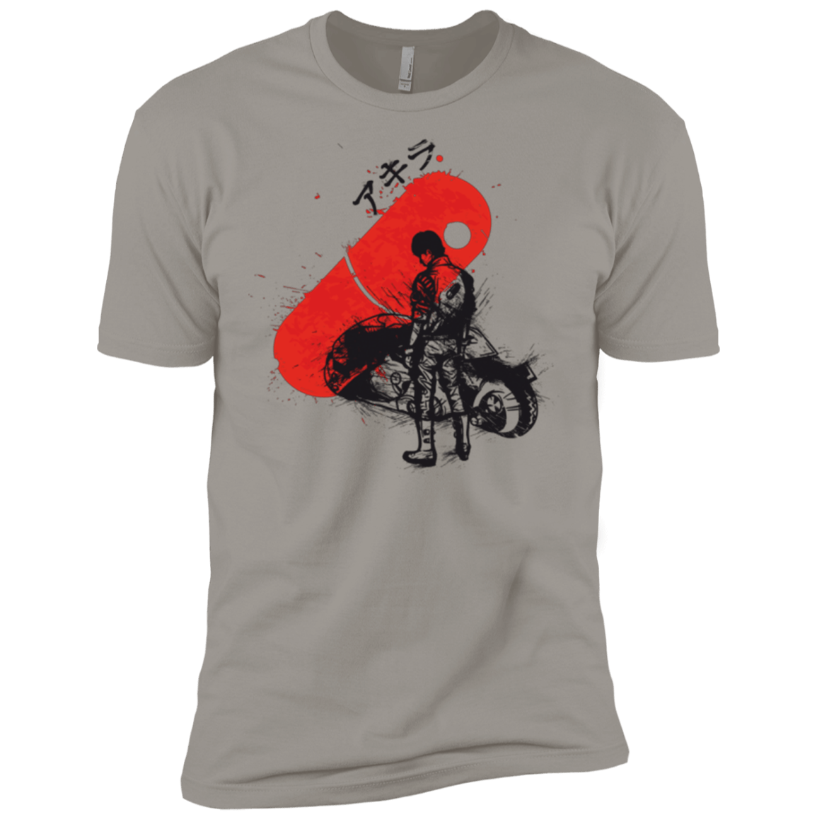 T-Shirts Light Grey / X-Small RED SUN AKIRA Men's Premium T-Shirt