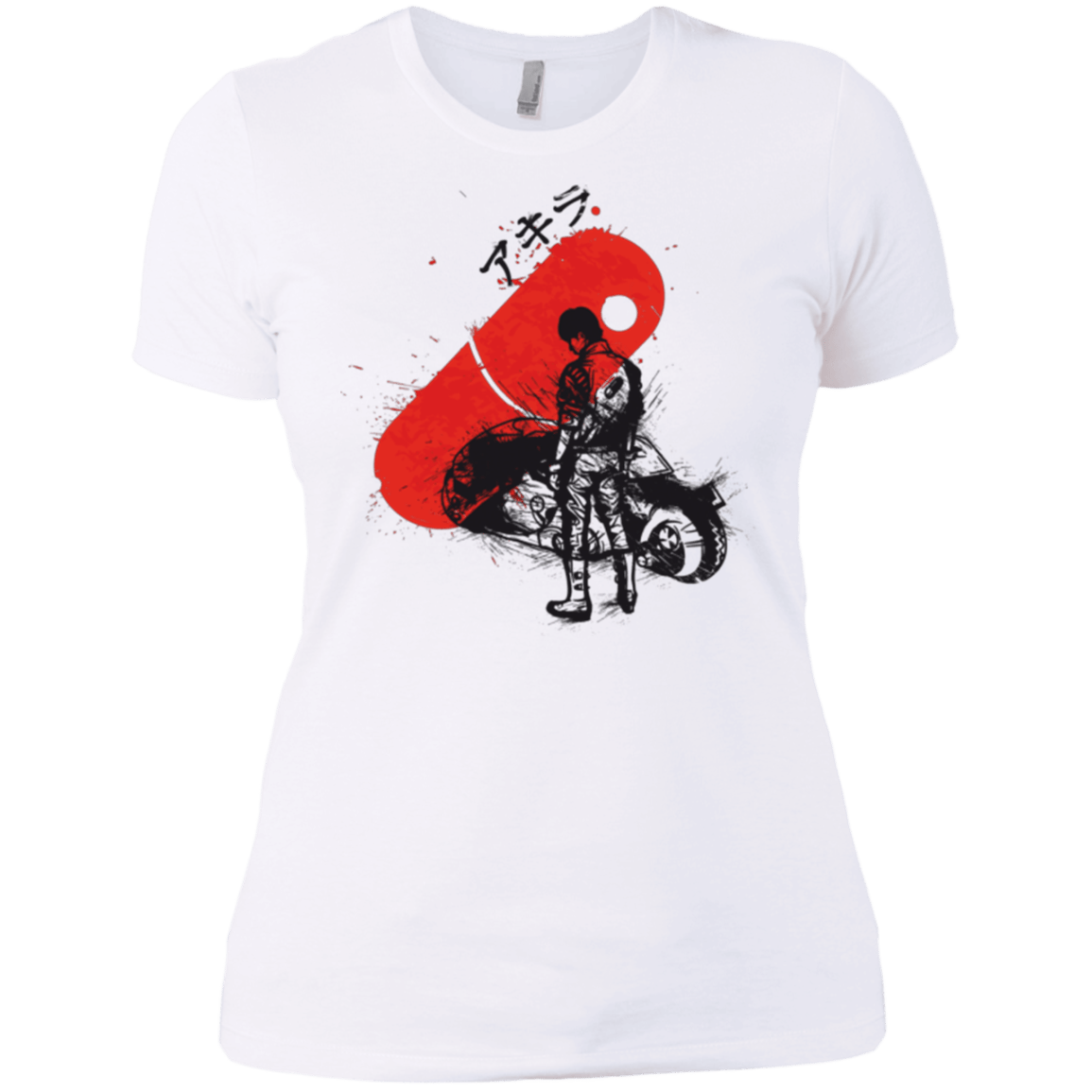T-Shirts White / X-Small RED SUN AKIRA Women's Premium T-Shirt