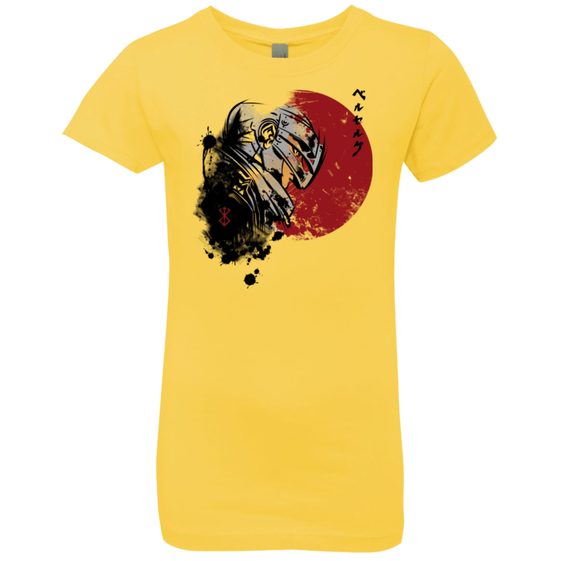 T-Shirts Vibrant Yellow / YXS Red Sun Guts Girls Premium T-Shirt