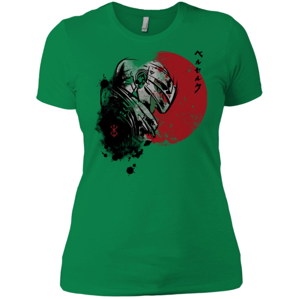 T-Shirts Kelly Green / X-Small Red Sun Guts Women's Premium T-Shirt